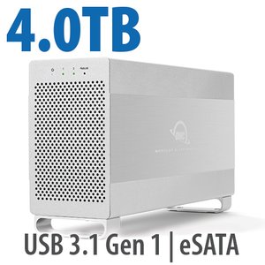 OWC Mercury Elite Pro 4.0TB<BR>7200RPM USB 3.1/eSATA