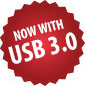 Now with USB 3.0