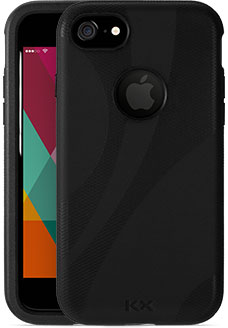 Black KX Case for iPhone 7