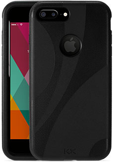 Black KX Case for iPhone 7 Plus