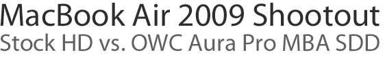 OWC Mercury Aura Pro MBA SSD