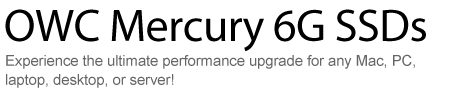OWC Mercury 6G SSDs For Mac & MacBook