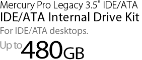 Mercury Pro Legacy 3.5 IDE/ATA SSD Internal Drive Kit