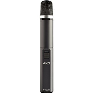 AKG C 1000 S Dual-Pattern Condenser Microphone. Stand clamp, windscreen, & case included