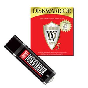 Alsoft DiskWarrior 5 for Intel Mac systems running Mac OS X versions 10.5.8 to 10.15.7 (not for MacOS 11 or later). On USB Flash Drive