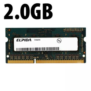 (*) 2.0GB Apple-Elpida Factory Original PC12800 DDR3L 204 Pin CL11 1600MHz SO-DIMM Module