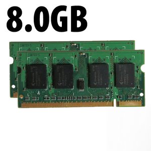 (*) 8.0GB (2x 4GB) Apple-Major Brand Original PC12800 DDR3L 204 Pin CL11 1600MHz RAM