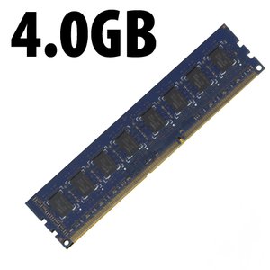(*) 4.0GB Apple-Micron Factory Original PC14900 DDR3 ECC 1866MHz 240 Pin SDRAM Module.