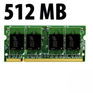 (*) 512MB Apple-Major Brand Factory Original PC5300 DDR2 200 Pin CL5 667MHz SO-DIMM Module *Used / P