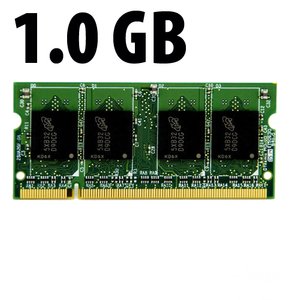 (*) 1.0GB Samsung Original PC5300 DDR2 667MHz SO-DIMM Module for Core Duo/Core 2 Duo Models