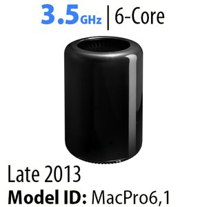 Apple Mac Pro 2013/Current<BR>3.5GHz 6C D500 x 2 *Sealed*