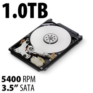 (*) 1.0TB Apple Genuine 2.5-inch SATA 5400RPM Hard Drive from MacBook, MacBook Pro or Mac mini