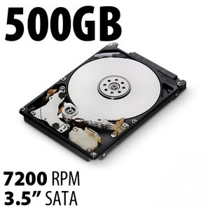 (*) 500GB Apple Genuine 2.5-inch SATA 7200RPM Hard Drive from MacBook, MacBook Pro or Mac mini.