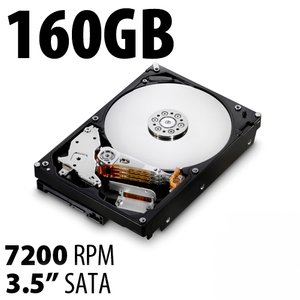 (*) 160GB Apple Genuine 3.5-inch SATA 7200RPM Hard Drive from Mac Pro