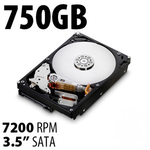 (*) 750GB Apple Genuine 3.5-inch SATA 7200RPM Hard Drive from Mac Pro