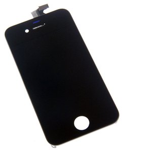 Replacement Glass Digitizer LCD Touch Screen for Apple iPhone 4S Black. Apple OEM, New.