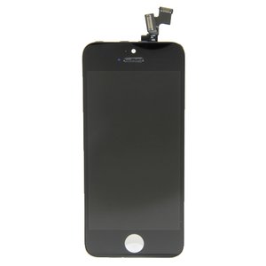 Replacement Glass Digitizer LCD Touch Screen for Apple iPhone 5S Black. Apple OEM, New.