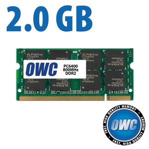 (*) 2.0GB PC-6400 DDR2 800MHz SO-DIMM 200 Pin Memory Upgrade Module *Used - Tested Good*