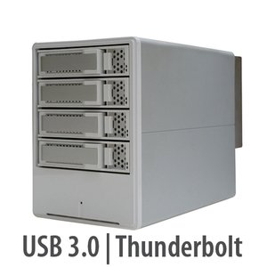 Areca ARC-5026 4-Bay Thunderbolt to 6Gb/s SATA RAID Storage