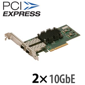 ATTO FastFrame NS12 Dual Port 10Gb Ethernet PCIe 2.0 Network Adapter. LC SFP+ Interface