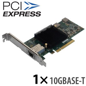 ATTO FastFrame NT11 Single Port 10GBASE-T PCIe 2.0 Network Adapter. RJ45 Interface