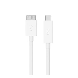0.9M (3') Belkin USB-C to Micro-B Cable - White