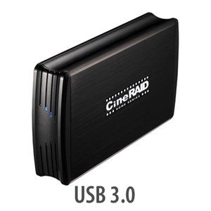 CineRAID CR-H216 Dual Bay Portable RAID Enclosure