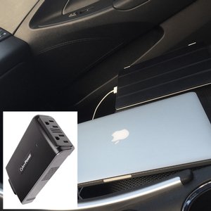 CyberPower 200W Car/Mobile Power to 110/120V AC Inverter w/USB. Plug in laptop, AC chargers, etc