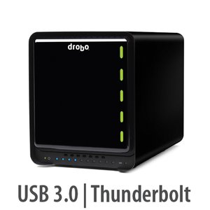 Drobo 5D: 5-Bay Storage Array - Add your own hard drives.