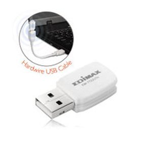 Edimax EW-7722UTn 300Mbps Wireless 802.11b/g/n Mini-size USB Adapter