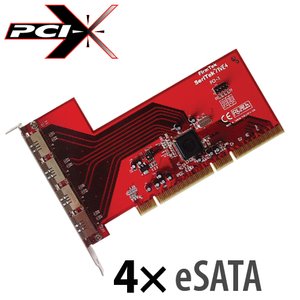 FirmTek SeriTek/1EVE4 Four-Port External PCI-X Host Adapter