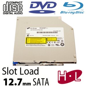 Hitachi-LG 6X Blu-ray Reader + Super-MultiDrive DVD/DVD DL/CDRW Read/Write - Serial-ATA Internal