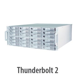 HighPoint Technologies NA381TB 4U Rack mount Thunderbolt 2 Storage & PCIe Expansion Enclosure
