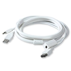 3.0 Meter (118") Kanex Extension Cable for Apple LED Cinema Display 24- and 27-inch models - white.