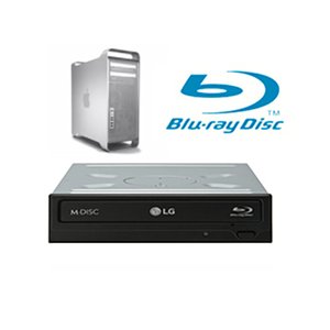 LG 16X Super-Multi Blu-ray/DVD/CD Burner/Reader 5.25-inch SATA Internal Optical Drive Kit with M-DISC & BDXL Support for Mac Pro (2006-2012)