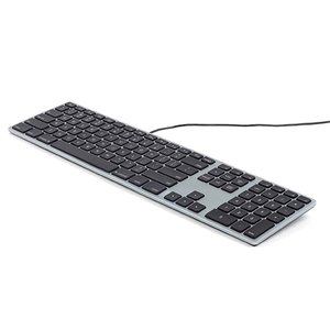 Matias RGB Backlit Aluminum Keyboard -Space Gray