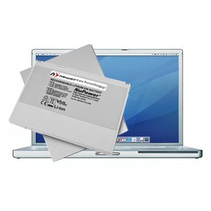 NewerTech NuPower 62 Watt-Hour Battery for all Powerbook G4 17" Aluminum Models.