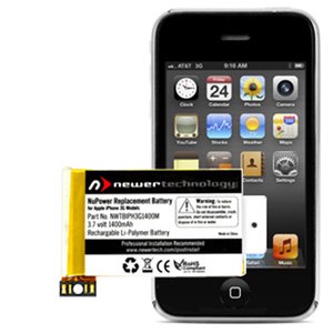 NewerTech NuPower 1400mAh Replacement Battery for iPhone 3G