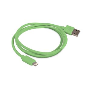 1.0 Meter (39") NewerTech Lightning to USB 2.0 Cable. Green. Premium Quality & Durability.