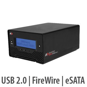 (*) NewerTech GMAX mini 2-Bay 2.5" SATA RAID Kit FW800&400+USB2+eSATA Portable,Bus Powered+SW Bundle