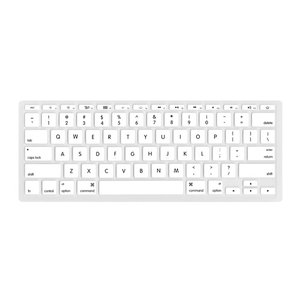 NewerTech NuGuard Keyboard Cover for all 2011-15 MacBook Air 11" models - White Color.