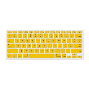 NewerTech NuGuard Keyboard Cover for all 2011-15 MacBook Air 11" models - Yellow Color.