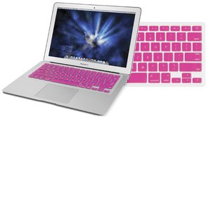 NewerTech NuGuard Keyboard Cover - Pink Color. For use with 13" MacBook Air 2010.