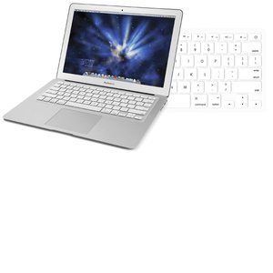 NewerTech NuGuard Keyboard Cover - White Color. For use with 13" MacBook Air 2010.