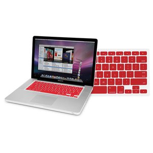 NewerTech NuGuard Keyboard Cover - Red Color. Add personal style and protection.