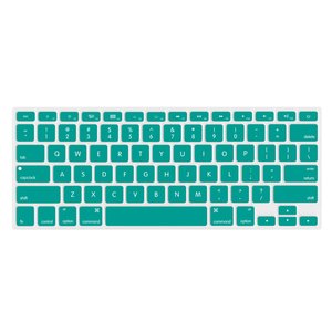 NewerTech NuGuard Keyboard Cover for 2011-15 MacBook Air 13", All MacBook Pro Retina - Teal Color.