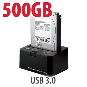 500GB 7200RPM HD & NewerTech Voyager S3 'SuperSpeed' USB 3.0 Interface SATA 6Gb/s Dock Bundle