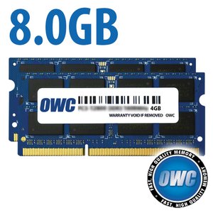 8.0GB (2x 4GB) 1867MHz DDR3 SO-DIMM PC3-14900 SO-DIMM 204 Pin CL11 Memory Upgrade Kit
