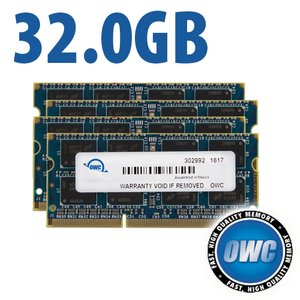32.0GB (4x 8GB) 1867MHz DDR3 SO-DIMM PC3-14900 SO-DIMM 204 Pin CL11 Memory Upgrade Kit