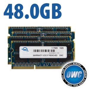 48.0GB 1867MHz DDR3 SO-DIMM PC3-14900 SO-DIMM 204 Pin CL11 Memory Upgrade Kit